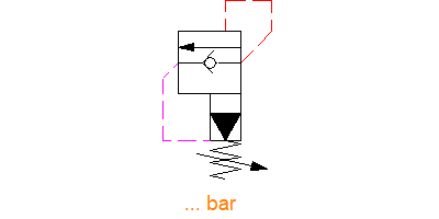 With primary pressure relief